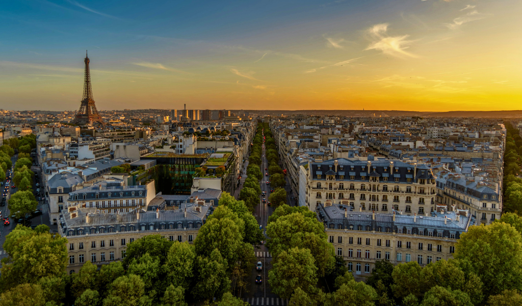 Paris skyline 1