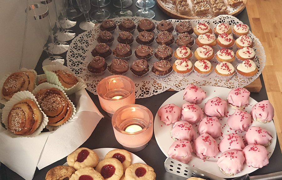 Swedish Delights, a classic Fika Table with Treats